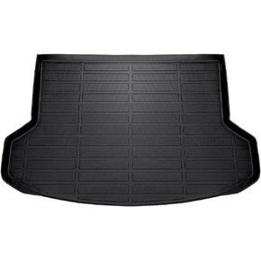 Cartist Cargo Liner Custom Fit for Kia Seltos 2021-2024 2025 in Upper Position(Fits Without Subwoofer)(No SX Turbo Models) All Weather Trunk Floor Mat TPE Waterproof