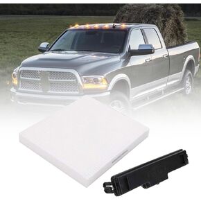 Cabin Filter & Filter Access Door Fit for Dodge Ram 1500 2500 3500 Avenger Caliber Journey 2008 2019 Fit for Jeep Compass Patriot 2010-2016 Replace 68318365AA 68052292AA 68406048AA