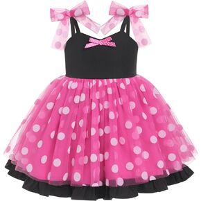 Baby Girl Birthday Dress Sleeveless Spaghetti Straps Princess Tutu Dress Toddler Photoshoot Tulle Dresses