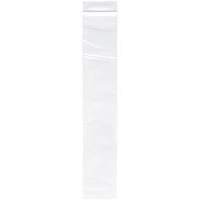Plymor 2" x 12" (Pack of 200), 2 Mil Zipper Reclosable Plastic Bags