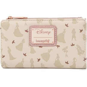 Loungefly Disney Ultimate Princess All Over Print Flap Wallet