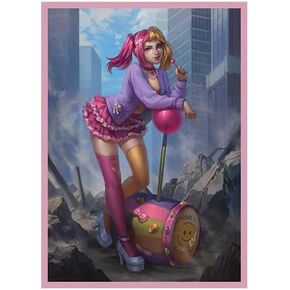 Fantasy North - Beatrice - Sweet Devestation - 100 Smooth Matte TCG Trading Card Sleeves - Anime - Fits Magic MTG Commander Pokemon and Other Card Games - Playing Card Sleeves