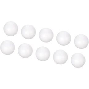 DMiotech 18 Pack 2.8 Inch Foam Balls Polystyrene Round Solid Foam Ball White for DIY Crafts, Arts, Party Decoration