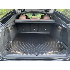 Premium Cargo Liner for BMW X6 2020-2024 - 100% Protection - Custom Fit Car Trunk Mat - Easy-to-Wash & All-Season Black Cargo Mat - 3D Shaped Laser Measured Trunk Liners for BMW X6 2020-2024 in Kuwait