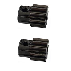 ADORLY 2Pcs Hd Steel Pinion Gear 20T 0.8Mod 5mm, AR310876 for Arrma 3s Blx Upgrade Parts Arrma Bigrock Granite Senton Typhon Vorteks Parts