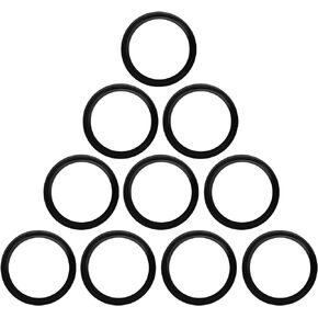 DERNORD 2.5" Tri Clamp Buna-N (NBR) Sanitary Gasket Fits Tri-Clover Type Ferrule (Pack of 5)
