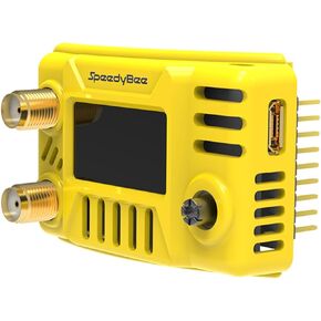 SpeedyBee 5.8GHz Goggles Receiver With OLED Screen Dual Receivers 48CH for FatShark HDZero Orqa FPV Goggles, Compatible with DJI V1, V2, Option2 Package