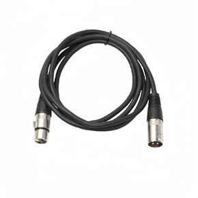 Awsyhom XLR to XLR Cable, XLR Microphone Cable, XLR Male to Female Cord for Microphone, Speaker or PA System, Black (6FT/1.8M)
