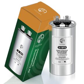 JOCOSA 30 MFD AC Capacitor 370 440 VAC 50/60Hz 30uf CBB65 Round Run Start Capacitor for Condenser Straight Cool, AC Unit Fan Motor Start, Heat Pump, Air Conditioner, Pool Pump in Kuwait