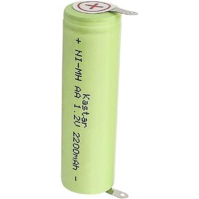 Kastar 1-Pack 1.2V 2200MAh Ni-MH Battery Compatible with Braun 8583 8585 8590 8595 8970 8975 8985 8990 8995 155 2323 255 26 260 5466 5470 5471 5476 5477 5478 5492 5501 5502 5503 5504 5505