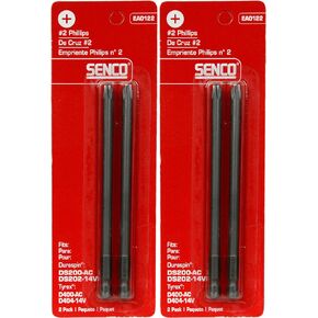 Senco EA0122#2 Phillips Duraspin/Tyrex Bits (2-2 Packs)