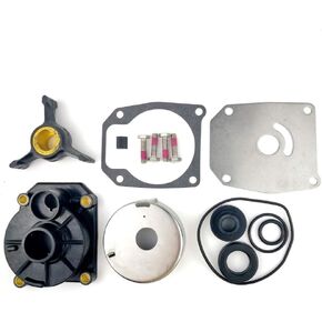 438592 Water Pump Impeller Repair Kit with Housing for Johnson Evinrude OMC Outboard 25 28 30 35 40 48 50 HP Boat Motor Parts Replacement Sierra 18-3454 0433548 433549 0438592 777805