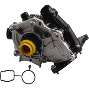 Dasbecan Mechanical Engine Water Pump Assembly Compatible with VW Beetle Jetta Passat 2013 2014 2015 2016 Replaces# 06K121111P 06K121011B