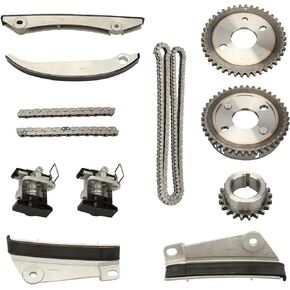 MAYASAF Engine Timing Chain Kit for Chrysler 300(Sebring) 2005-07/Concorde 2002-04, for Dodge Charger 2006-07/Intrepid 2002-04/Magnum 2005-07/Stratus 2003-06 2.7L V6