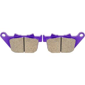 ECCPP Brake Pads Fits for Sportster 1200 Custom XL1200C 2004 2005 2006 2007 2008 2009 2010 2011 2012, Forty Eight 2010-2013, Iron 883 2009-2013, Sportster 883 2004-2011, FA387 Rear Brake Pads