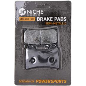 NICHE Brake Pad Set for BMW F800S F800R Ducati 998 1098 1198 848 996 KTM 660 1290 690 Front Rear Semi-Metallic 4 Pack