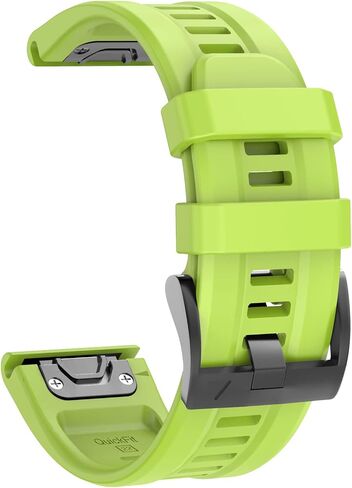 ISABAKE Compatible with Fenix 7 Band, 22mm Easy-fit Sport Strap Silicone Watch Band Replacement for Fenix 6/Fenix 5 Plus/Fenix 5 Smartwatch in Kuwait