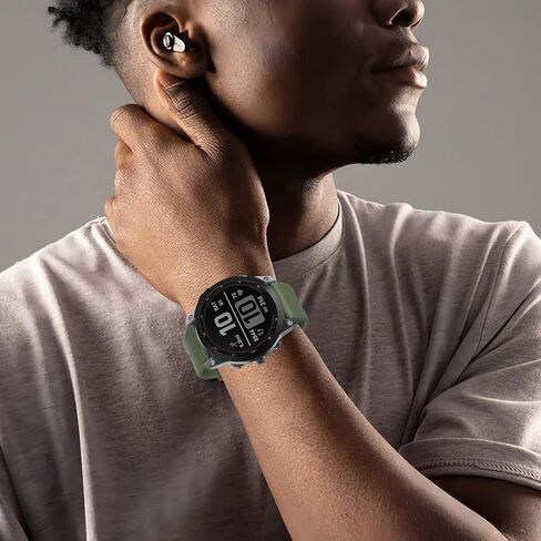 ISABAKE متوافق مع Fenix ​​7 Band، 22 مم حزام رياضي سهل التركيب من السيليكون بديل لساعة Fenix ​​6/Fenix ​​5 Plus/Fenix ​​5 الذكية in Kuwait