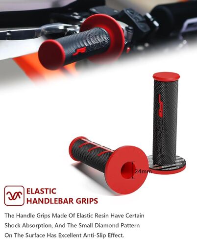 طقم مقود الدراجة الترابية للأطفال 7/8 بوصة 22 مم لـ 49-144cc XR CRF KLX TRX YFM TaoTao ومعظم الدراجات النارية الصينية ATV، أسود in Kuwait