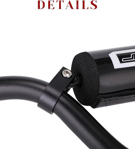 طقم مقود الدراجة الترابية للأطفال 7/8 بوصة 22 مم لـ 49-144cc XR CRF KLX TRX YFM TaoTao ومعظم الدراجات النارية الصينية ATV، أسود in Kuwait