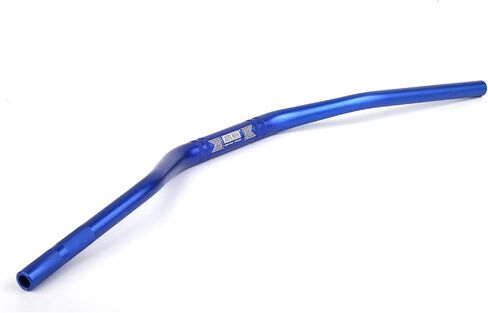 1 1/8" 28mm Dirt Bike Handlebars with Hand Grips- Universal Handlebar Fat Handlebar for YZ125 YZ250 YZF250F YZF450F WR125 (Blue) in Saudi Arabia