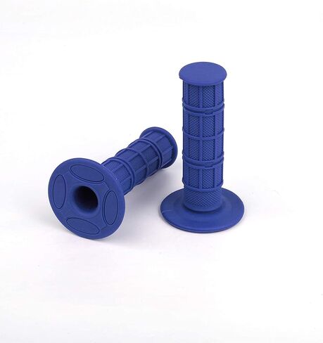 1 1/8" 28mm Dirt Bike Handlebars with Hand Grips- Universal Handlebar Fat Handlebar for YZ125 YZ250 YZF250F YZF450F WR125 (Blue) in Saudi Arabia