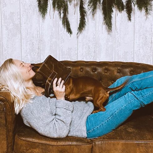 RUSTIC TOWN مجلة جلدية قابلة لإعادة الملء بصفحات فارغة - دفتر كتابة مجلة جلدية قابل لإعادة الملء مقاس A5 - هدية يوميات سفر عتيقة مصنوعة يدويًا للرجال والنساء in Kuwait