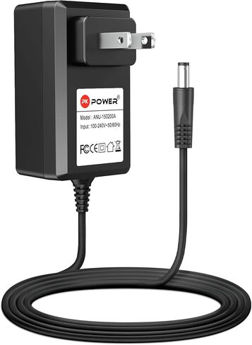 PKPOWER AC DC Adapter for QFX PBX-505100BL PBX-505100 Port Tailgate Bluetooth Speaker, Power Supply for QFX PBX-7 8" PBX-61081BT PBX-5 PBX-10700 6.5" Rechargeable Party PA Speaker in Saudi Arabia