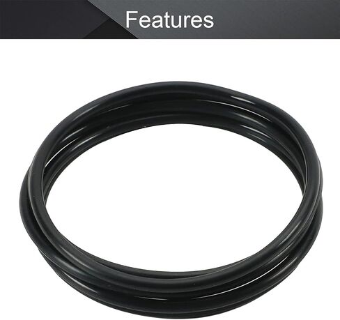 Othmro Nitrile Rubber O-Rings 70mm OD 64mm ID 3.1mm Width, Metric Buna-N Sealing Gasket, Pack of 5 in Saudi Arabia