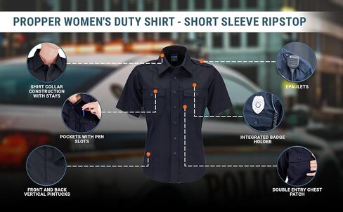 Propper Women's Duty Short Sleeve Ripstop Shirt in Saudi Arabia