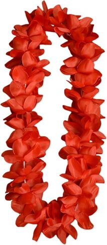 6pcs Thickened Hawaiian Leis for Hula Dance Luau Party, Floral Necklace Leis for Party Supplies Favors Celebrations and Decorations in Saudi Arabia
