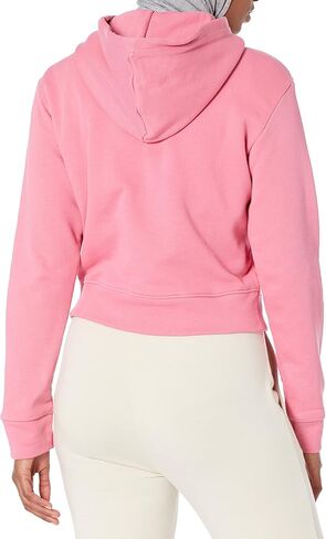 adidas Originals Women's Cropped Hoodie with Fringe Trefoil Badge in Saudi Arabia