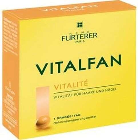 Rene Furterer VITALFAN Vitality Dietary Supplement, Strengthen Hair & Nails, Plant-Based, Biotin, Drug Free, Dye Free 30 ct. in Kuwait