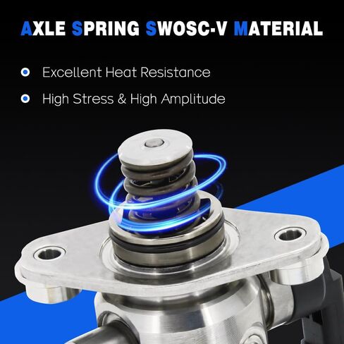 مضخة وقود عالية الضغط متوافقة مع محرك Buick LaCrosse Regal Chevy Malibu Impala Equinox GMC Terrain 2010-2017 2.4 لتر مع مسمار حشية الختم متضمن in Kuwait