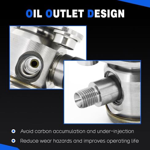 مضخة وقود عالية الضغط متوافقة مع محرك Buick LaCrosse Regal Chevy Malibu Impala Equinox GMC Terrain 2010-2017 2.4 لتر مع مسمار حشية الختم متضمن in Kuwait