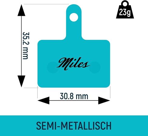 E-Bike Disc Brake Pads for Touring, Trekking, Moderate MTB in Saudi Arabia