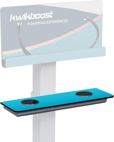 Kwikboost حافة شحن لاسلكية قابلة للتخصيص. أضف نقطتين إضافيتين لشحن الهاتف الخلوي إلى طراز الحامل الأرضي الخاص بك. تُباع محطة الشحن الأرضية بشكل منفصل. (الحافة المخصصة) in Saudi Arabia