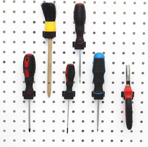 Bullbins Pegboard Hooks Assortment with Metal Pegboard Hooks, Plastic Bins, Peg Locks, for Organizing Tools ,150 PCS in Saudi Arabia