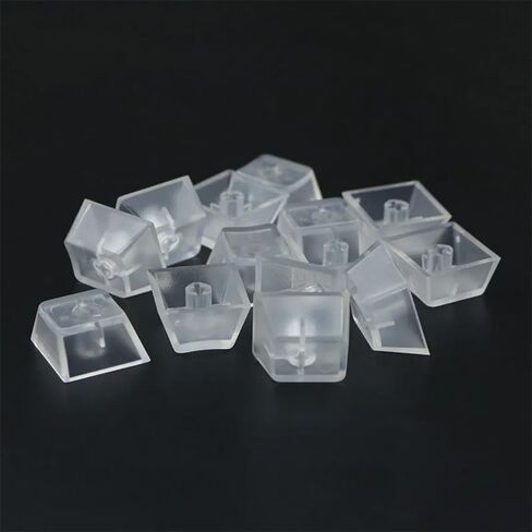 OEM Profile Blank Black Keycaps PBT Material 1U R4 Keycap for MX switches Mechanical Keyboard (Black, 20pcs) in Kuwait