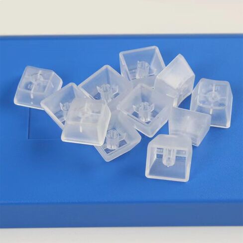 OEM Profile Blank Black Keycaps PBT Material 1U R4 Keycap for MX switches Mechanical Keyboard (Black, 20pcs) in Kuwait