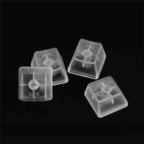OEM Profile Blank Black Keycaps PBT Material 1U R4 Keycap for MX switches Mechanical Keyboard (Black, 20pcs) in Kuwait