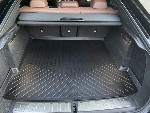 Premium Cargo Liner for BMW X6 2020-2024 - 100% Protection - Custom Fit Car Trunk Mat - Easy-to-Wash & All-Season Black Cargo Mat - 3D Shaped Laser Measured Trunk Liners for BMW X6 2020-2024 in Saudi Arabia