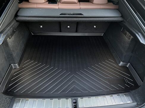 Premium Cargo Liner for BMW X6 2020-2024 - 100% Protection - Custom Fit Car Trunk Mat - Easy-to-Wash & All-Season Black Cargo Mat - 3D Shaped Laser Measured Trunk Liners for BMW X6 2020-2024 in Saudi Arabia