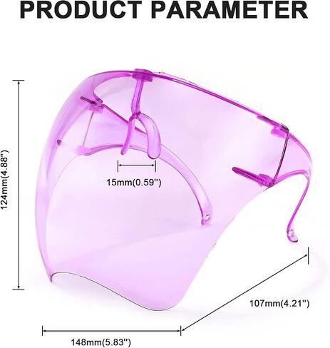 FEISEDY Kids Full Cover Face Visor Shield Sunglasses Protective B2829 in Saudi Arabia