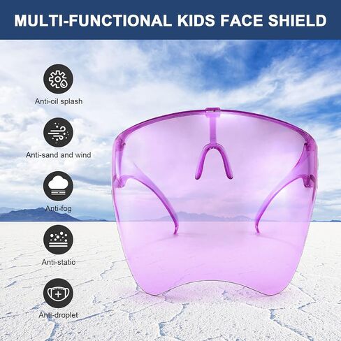 FEISEDY Kids Full Cover Face Visor Shield Sunglasses Protective B2829 in Saudi Arabia