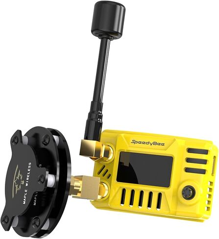 SpeedyBee 5.8GHz Goggles Receiver With OLED Screen Dual Receivers 48CH for FatShark HDZero Orqa FPV Goggles, Compatible with DJI V1, V2, Option2 Package in Saudi Arabia