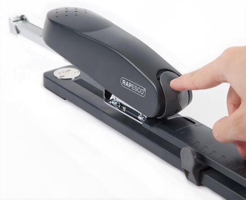 دباسة Rapesco Long Reach 790، سعة 50 ورقة، عمق الحلق 11-13/16 بوصة (R79026A3)، رمادي in Kuwait