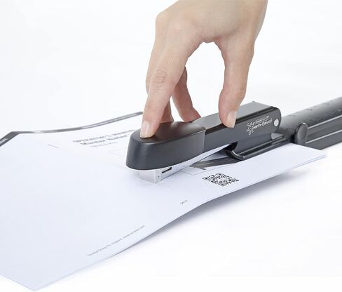Rapesco Long Reach 790 Stapler, 50-Sheet Capacity, 11-13/16" Throat Depth (R79026A3), Grey in Saudi Arabia