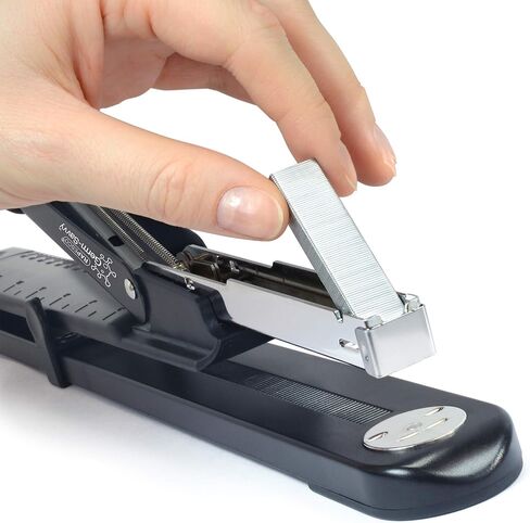 Rapesco Long Reach 790 Stapler, 50-Sheet Capacity, 11-13/16" Throat Depth (R79026A3), Grey in Saudi Arabia