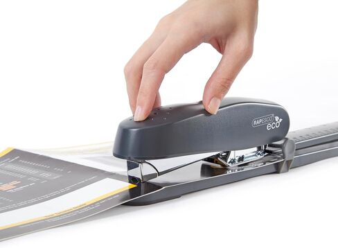 Rapesco Long Reach 790 Stapler, 50-Sheet Capacity, 11-13/16" Throat Depth (R79026A3), Grey in Saudi Arabia